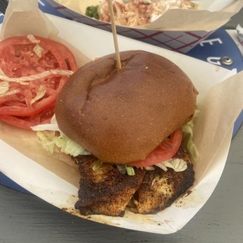 The Gulf - Blackend grouper - Burgers Near Me - Orange Beach, Alabama