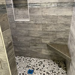 Monterey Custom Tile - Shower install