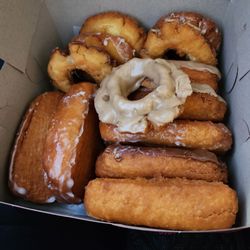 Donuts & Coffee - Not much selection yet at 6:15am. Don't go too early
