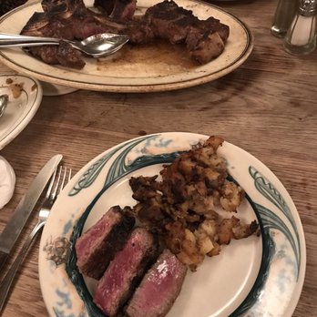 Peter Luger - Steak and potatoes... medium rare perfection - Steakhouses Near Me - Brooklyn, New York Peter Luger - Steak and potatoes... medium rare perfection - Steakhouses Near Me - Brooklyn, New York