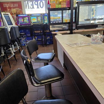 Grab and Go - The counter with comfortable stools in the Cafe. - Convenience Stores Near Me - Roanoke, Virginia