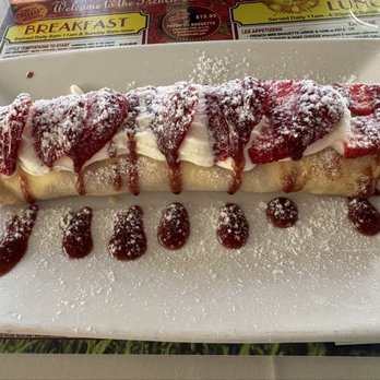 French Corner Cafe - Strawberry Crepe - Bakeries Near Me - Palm Desert, California French Corner Cafe - Strawberry Crepe - Bakeries Near Me - Palm Desert, California