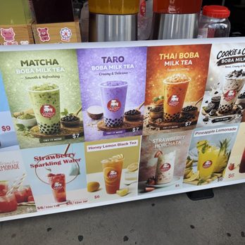Fortune Cat Tea - Drink menu (Dallas: Farmers Market) - Bubble Tea Near Me - Mesquite, Texas