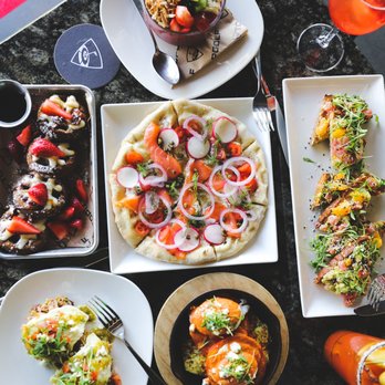 Topgolf - Brunch spread all of the new items for Summer 2019 - New American Near Me - Brooklyn Center, Minnesota Topgolf - Brunch spread all of the new items for Summer 2019 - New American Near Me - Brooklyn Center, Minnesota