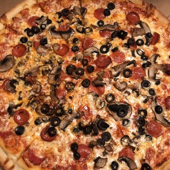 Piper's Scratch Pizza Shop - pepperoni, mushrooms, and olives - Pizza Near Me - Palm Harbor, Florida Piper's Scratch Pizza Shop - pepperoni, mushrooms, and olives - Pizza Near Me - Palm Harbor, Florida