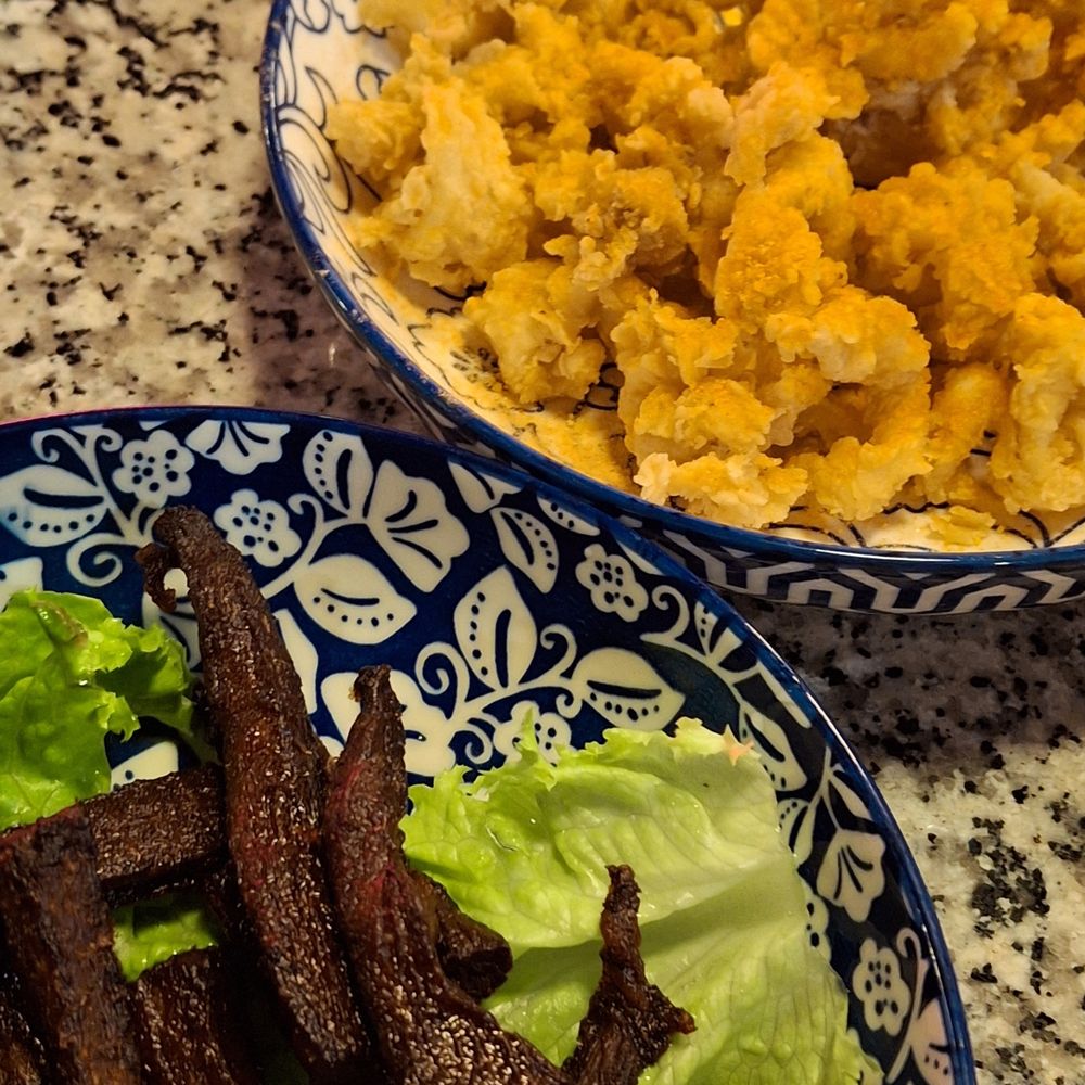 Sticky Rice - Lao beef jerky and crispy squid - Thai Near Me - Milwaukee, Wisconsin Sticky Rice - Lao beef jerky and crispy squid - Thai Near Me - Milwaukee, Wisconsin