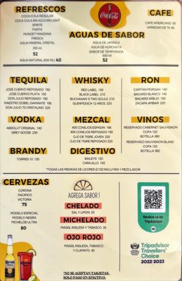 Menu photo 1 El Galeón del Caribe Cancún, ROO