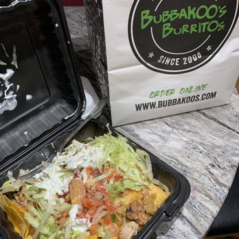 Bubbakoo's Burritos - Shredded chicken nachos! - Tex-Mex Near Me - Hazlet, New Jersey Bubbakoo's Burritos - Shredded chicken nachos! - Tex-Mex Near Me - Hazlet, New Jersey