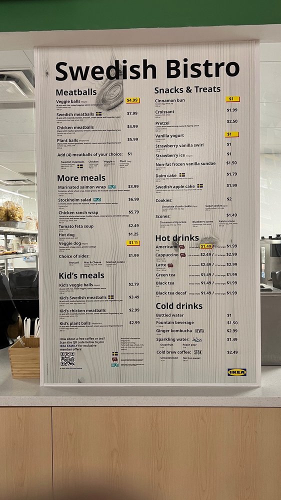 IKEA RESTAURANT CLOSED Updated May 2024 9605 Queens Blvd, Rego Park, New York Coffee