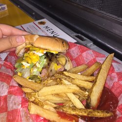 Joe's Hot Dogs & Hamburgers - Homemade patty!
