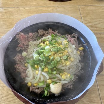 Sizzling Lunch - Beef Udon - Teppanyaki Near Me - Berkeley, California