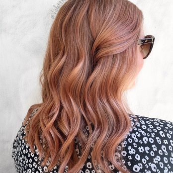 Violet The Stylist - Strawberry blonde with the perfect touch of pink - Hair Stylists Near Me - San Diego, California Violet The Stylist - Strawberry blonde with the perfect touch of pink - Hair Stylists Near Me - San Diego, California