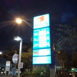 American Gas - Overexposed shot of their sign. Camera phone...