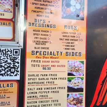 Wing Kings Maui - Wings and Sides menu - Food Trucks Near Me - Kihei, Hawaii Wing Kings Maui - Wings and Sides menu - Food Trucks Near Me - Kihei, Hawaii