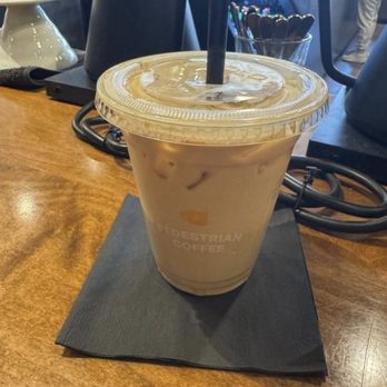 Pedestrian Coffee - Iced Latte - Coffee & Tea Near Me - Chicago, Illinois
