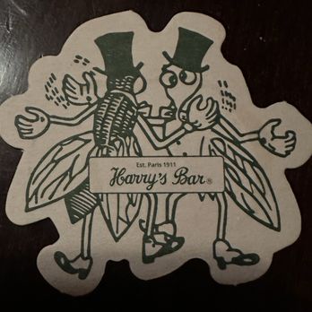 Harry's New York Bar - Drink coaster - Piano Bars Near Me - Paris, 75 Harry's New York Bar - Drink coaster - Piano Bars Near Me - Paris, 75