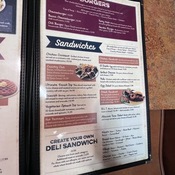 Country Kitchen - the menu - American Near Me - Redding, California