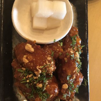 Danji - Spicy 'K.F.C' Korean Fire Chicken Wings - Korean Near Me - New York, New York Danji - Spicy 'K.F.C' Korean Fire Chicken Wings - Korean Near Me - New York, New York