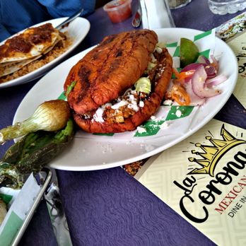 La Corona - Traditional Mexico City Pambozo not on menu just ask - Mexican Near Me - Dearborn Heights, Michigan
