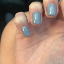 Left a fuzz in my nail. Left a fuzz in my nail.