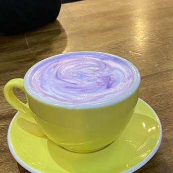 Basilur - Ube Latte - Coffee & Tea Near Me - Buena Park, California