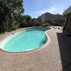 Watermark Pros - Gary pool from 1995. First re-plaster.