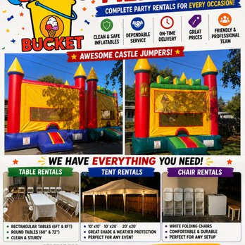 JD's Bucket - Party Equipment Rentals Near Me JD's Bucket - Party Equipment Rentals Near Me