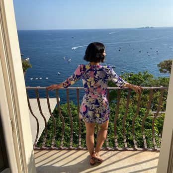 Hotel California Positano - View from the balcony outside our room - Hotels Near Me - Positano, SA
