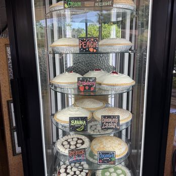 The Original Hick'ry Pit - Pie display - New American Near Me - Walnut Creek, California The Original Hick'ry Pit - Pie display - New American Near Me - Walnut Creek, California
