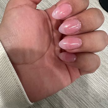 Sugar Nails & Lashes - Sloppy, very messy top coat. Thats not going to grow out well. Most likely will get stuck in hair and tug it. - Nail Salons Near Me - Orange, California Sugar Nails & Lashes - Sloppy, very messy top coat. Thats not going to grow out well. Most likely will get stuck in hair and tug it. - Nail Salons Near Me - Orange, California
