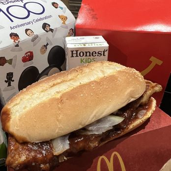 McDonald's - McRib Meal and Happy Meals. - Burgers Near Me - La Canada Flintridge, California McDonald's - McRib Meal and Happy Meals. - Burgers Near Me - La Canada Flintridge, California