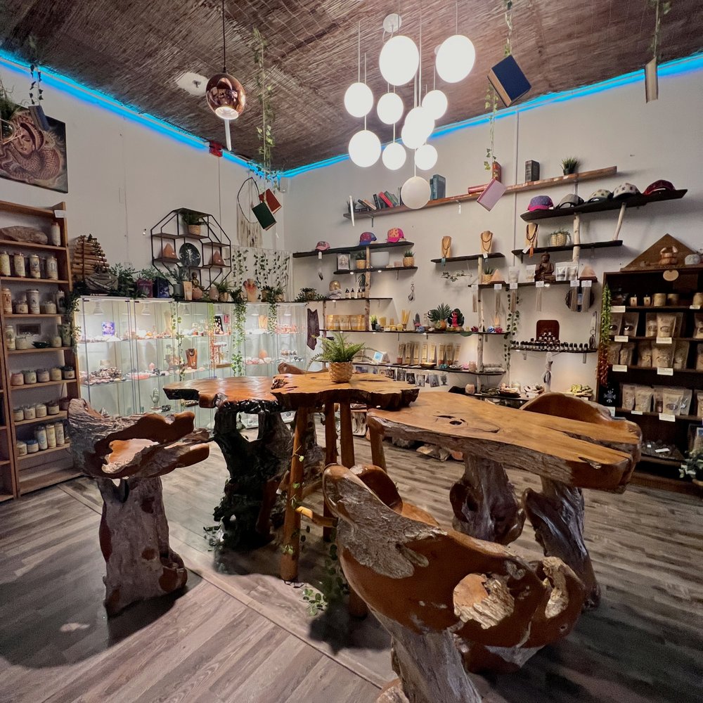 Alternity - a wooden table and benches in a store - Lounges Near Me - Toronto, Ontario