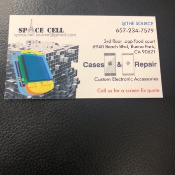 Space Cell - Check them out if you need some cases or your cell phone fixed - Mobile Phone Repair Near Me - Buena Park, California