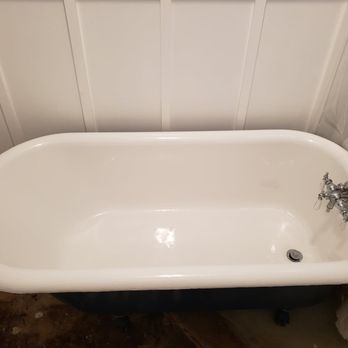 FixTub Fast - After tub!  Shiny and just like new - Refinishing Services Near Me - Round Rock, Texas