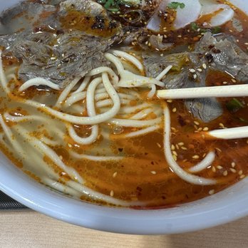 Chopin Noodle House - A2 with thick noodles - Noodles Near Me - Fairfax, Virginia