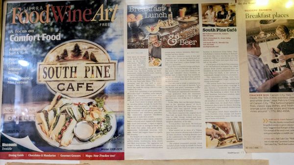 Menu photo 2 South Pine Cafe - Grass Valley Grass Valley, CA Menu photo 2 South Pine Cafe - Grass Valley Grass Valley, CA