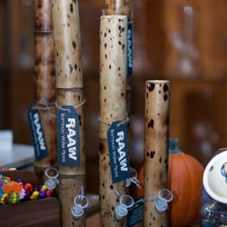 Blues Smoke Shop - Eco Friendly alternative - we carry bamboo water pipes.  Get them while you can!