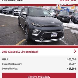 So this is not the Kia that is for 58 a month because the place this picture but advertised on different cheaper model. So this is not the Kia that is for 58 a month because the place this picture but advertised on different cheaper model.