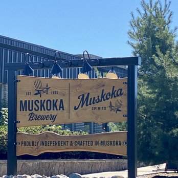 Muskoka Brewery - Front entrance sign - Breweries Near Me - Bracebridge, Ontario Muskoka Brewery - Front entrance sign - Breweries Near Me - Bracebridge, Ontario