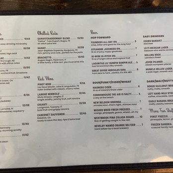 Berkeley’s - Drink menu - Bars Near Me - Charleston, South Carolina
