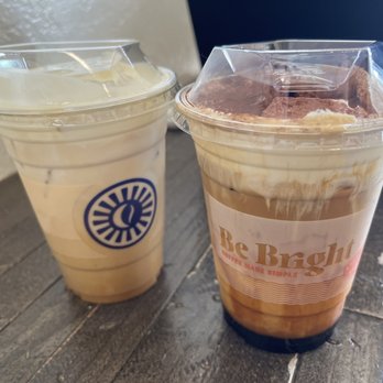 Be Bright Coffee - vivid cream latte, ultralight beam latte - Coffee & Tea Near Me - Los Angeles, California Be Bright Coffee - vivid cream latte, ultralight beam latte - Coffee & Tea Near Me - Los Angeles, California