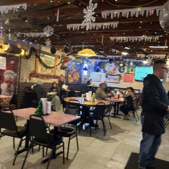 Tiny's Saloon & Steakhouse - Christmas deco in the dive bar! - Dive Bars Near Me - Tucson, Arizona
