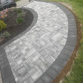 Opulent Surfaces - Pavers that we selected for my aunts house. - General Contractors Near Me - Passaic, New Jersey
