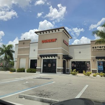 Dunkin' - Front of the location I was at - Donuts Near Me - Estero, Florida Dunkin' - Front of the location I was at - Donuts Near Me - Estero, Florida