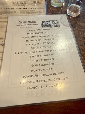Menu photo 4 Bullfinch Brewpub Syracuse, NY Menu photo 4 Bullfinch Brewpub Syracuse, NY