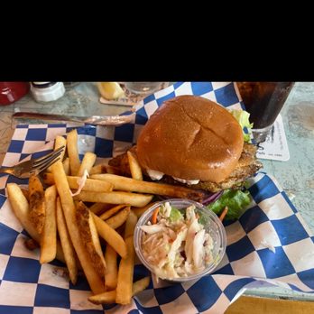 The Village Pub - Fish of the day sandwich - American Near Me - Naples, Florida The Village Pub - Fish of the day sandwich - American Near Me - Naples, Florida