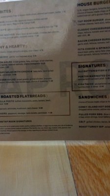Menu photo 4 Michigan Tap Room Grand Rapids, MI