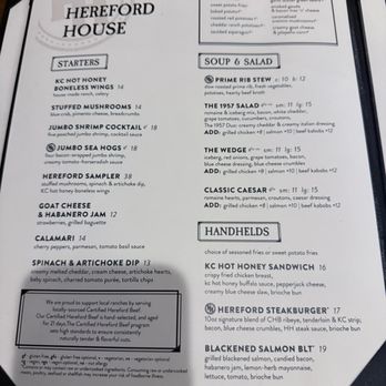 Hereford House - Steakhouses Near Me - Shawnee, Kansas