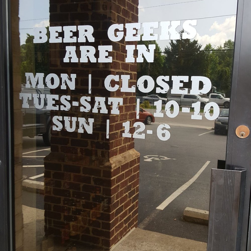 Lynchburg Beer Cellar - a sign on the door - Beer, Wine & Spirits Near Me - Lynchburg, Virginia Lynchburg Beer Cellar - a sign on the door - Beer, Wine & Spirits Near Me - Lynchburg, Virginia