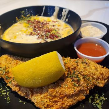 Gritz N' Wafflez - Another catfish and grits pic - Breakfast & Brunch Near Me - Los Angeles, California Gritz N' Wafflez - Another catfish and grits pic - Breakfast & Brunch Near Me - Los Angeles, California